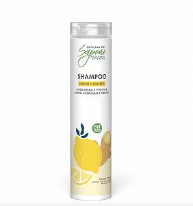 Shampoo Officina dei Saponi Ginger and Lemon Balances and Cleanses Normal and Oily Hair Organic Vegan 200 мл - Фото 1