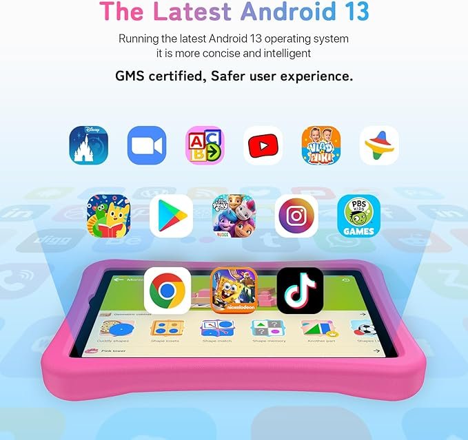 Планшет 10.1" UMIDIGI G1 Tab MT10 4+4/64GB 4 ядра Android 13 6000 mAh Сірий, фото №3