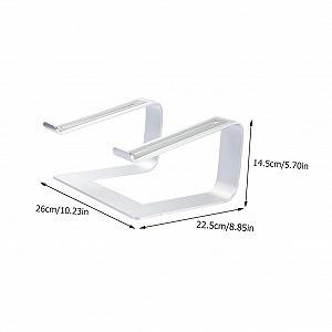 Подставка для ноутбука алюминиевая Gadpiparty со вентиляционным дизайном для дома и офиса synthetic.ua - Фото 1