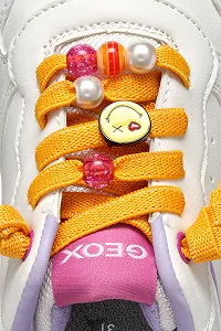 Кроссовки Geox J Washiba Girl D для девочек synthetic.ua - Фото 1