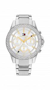 Женские Кварцевые Часы Tommy Hilfiger Multi Dial 1782677 Серебристый - Фото 1