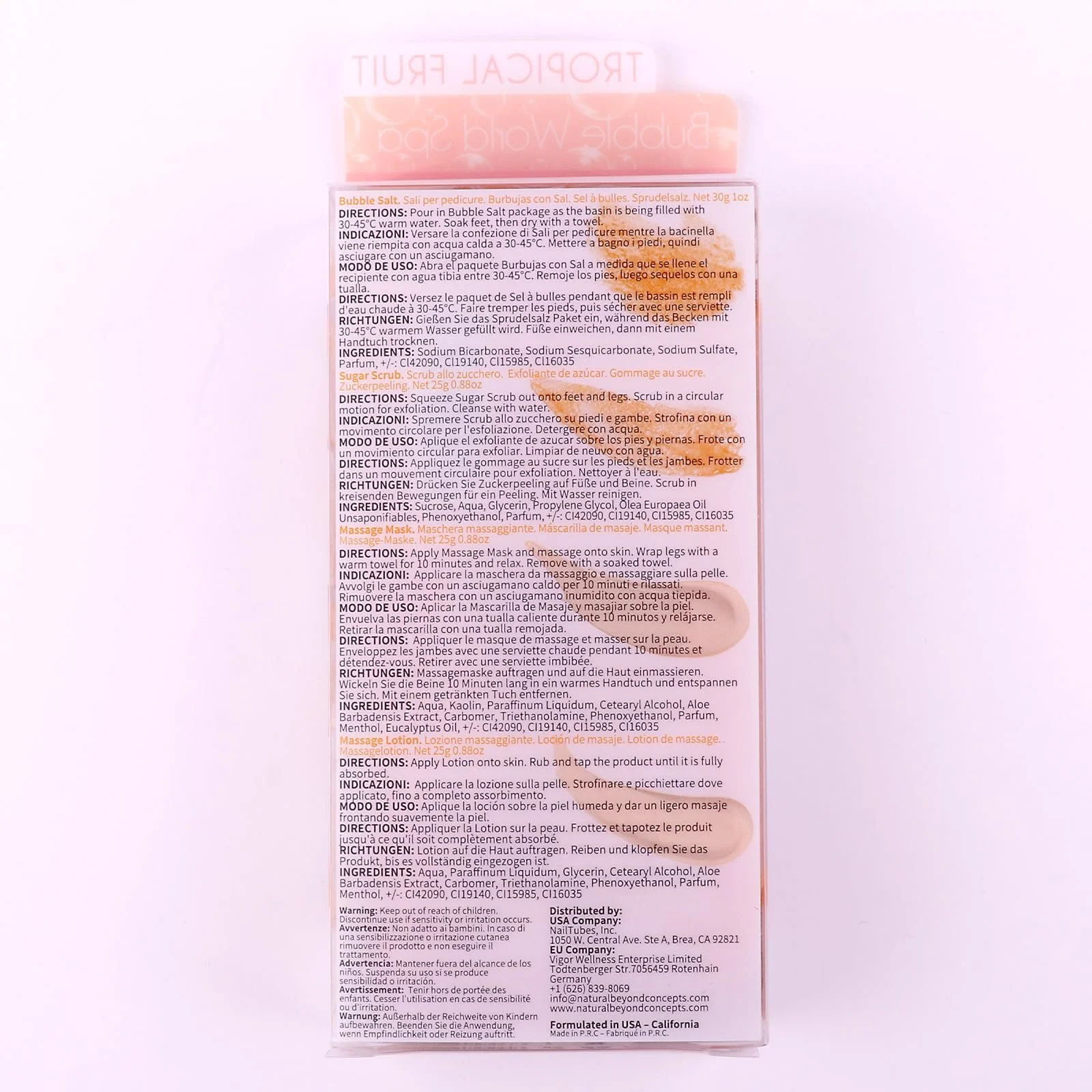 Набор для ухода за ногами 4 Steps Foot Care Citrus 1 Set, фото №8 Набор для ухода за ногами 4 Steps Foot Care Citrus 1 Set, фото №8