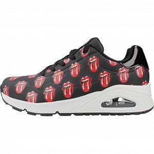 Кросівки Skechers UNO Rolling Stones Single, Біло-червоний synthetic.ua - Фото 1