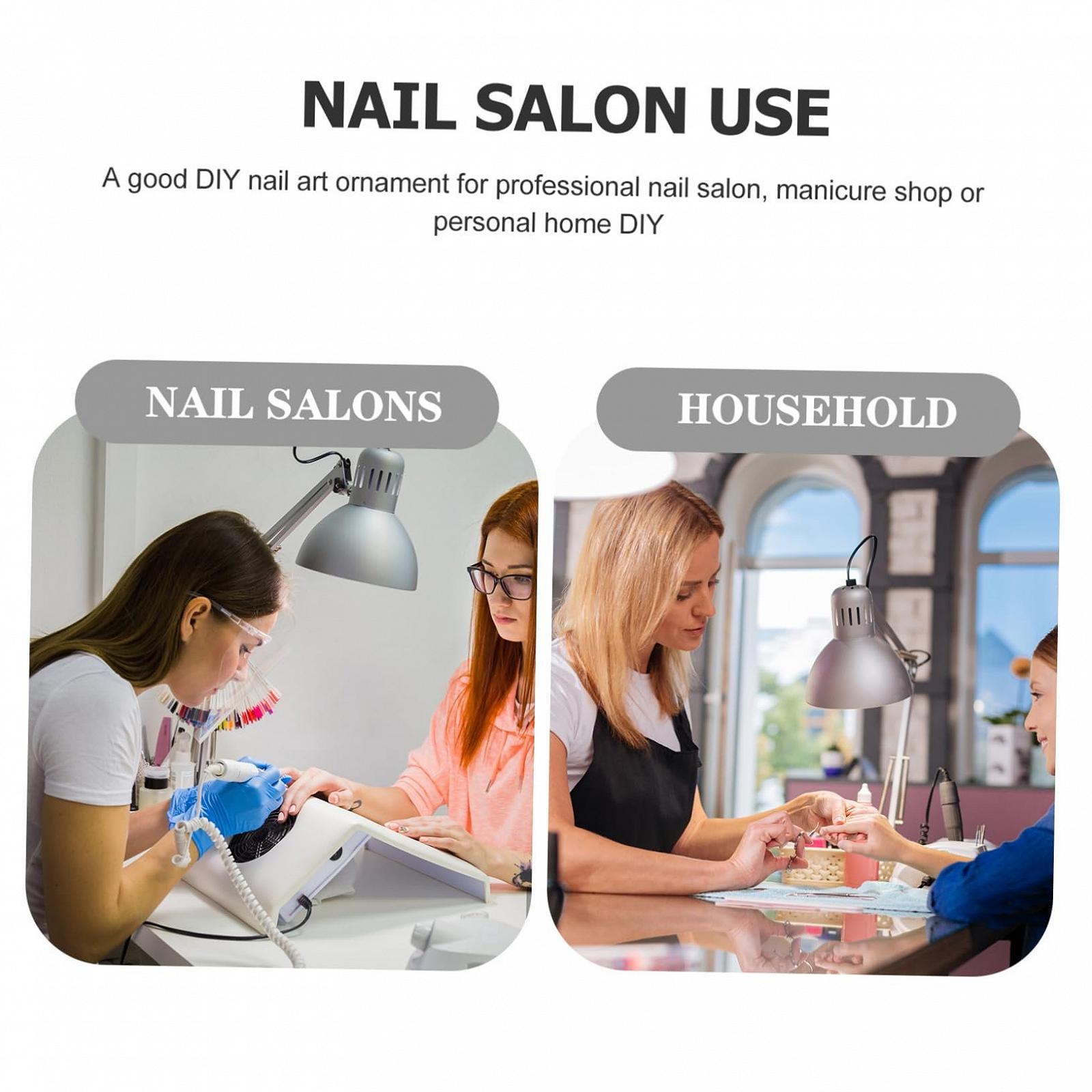 Стразы для ногтей FOMIYES Плоские 6-секционные Самодельные Стразы Украшения для маникюра, фото №5