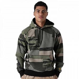 Джемпер CARHARTT WIP Hooded Chase Sweat- Camo Mend/ Gold S - Фото 1