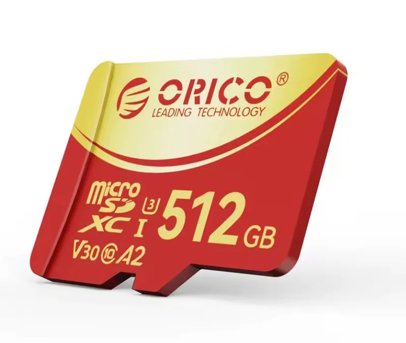 Карта пам'яті Orico 512Gb microSDXC UHS-I U3 V30 A2 4K, фото №1