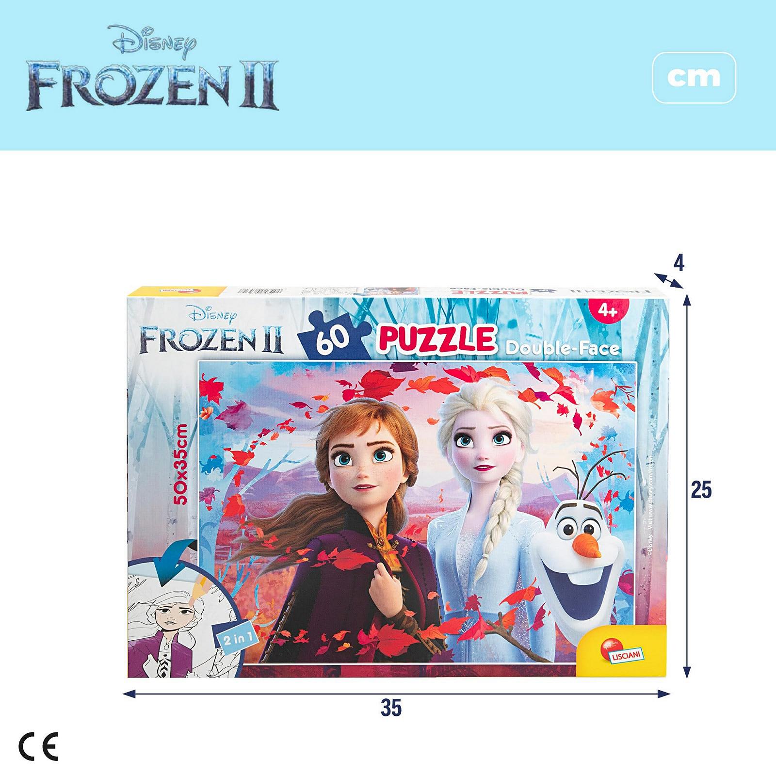 Пазл Disney Df Plus Frozen 60 деталей 50 x 35 см Разноцветный, фото №6 Пазл Disney Df Plus Frozen 60 деталей 50 x 35 см Разноцветный, фото №6