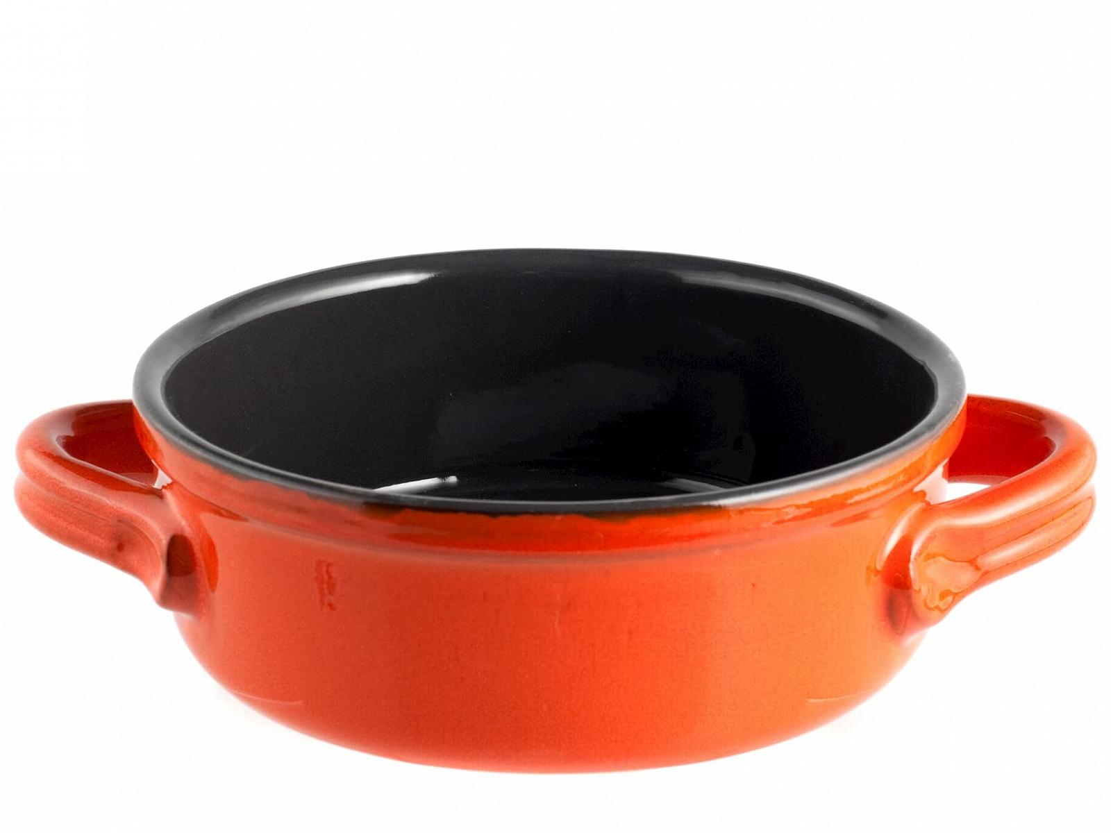 Сковорідка Ceramica 2 Ручки Антипригарний 24 см Оранжевий, фото №1