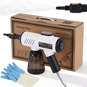 Пароочисник BAOSHISHAN ручний 3 швидкості 3 bar 600 ml 1200 W для дому та автомобіля - Фото 1