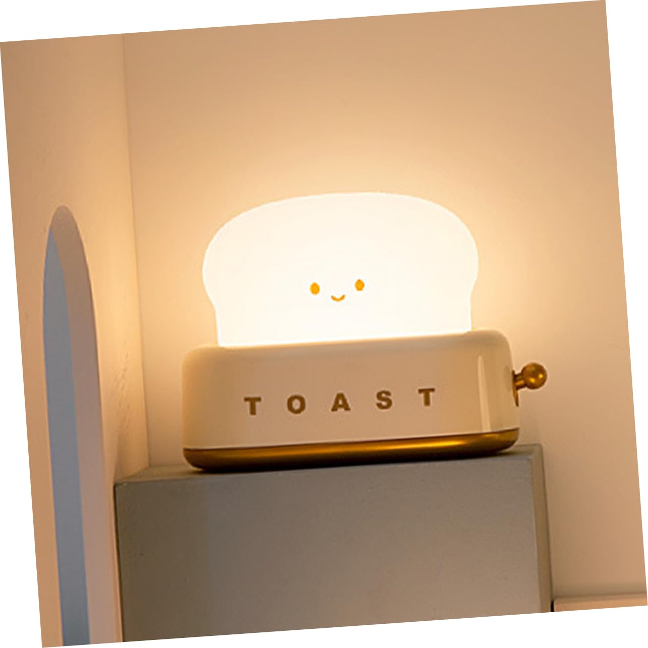 Нічник DOITOOL Toaster Timer для кімнат, подарунок для дівчаток, нічник, нічник у вигляді тосту, нічник для догляду, милі світильники, декорація кімнати підлітка, фото №6