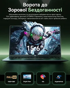 Ноутбук 15.6" ACEMAGIC LX15 PRO AMD Ryzen 7 5825U RAM 16GB SSD 512GB Windows 11 (UKR) synthetic.ua - Фото 1