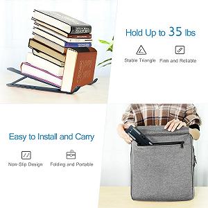 Підставка для ноутбука ivoler, 6 рівнів регулювання висоти, складана алюмінієва synthetic.ua - Фото 1