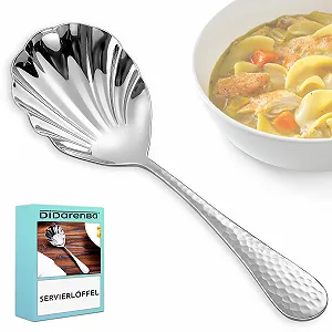 Ложка для сервировки Сталь Silver - Фото 1