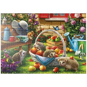 Пазл MyPuzzle MyPuzzle Special Collection Hedgehog in the Orchard: A Summer Adventure Premium 1000 элементов - Фото 1