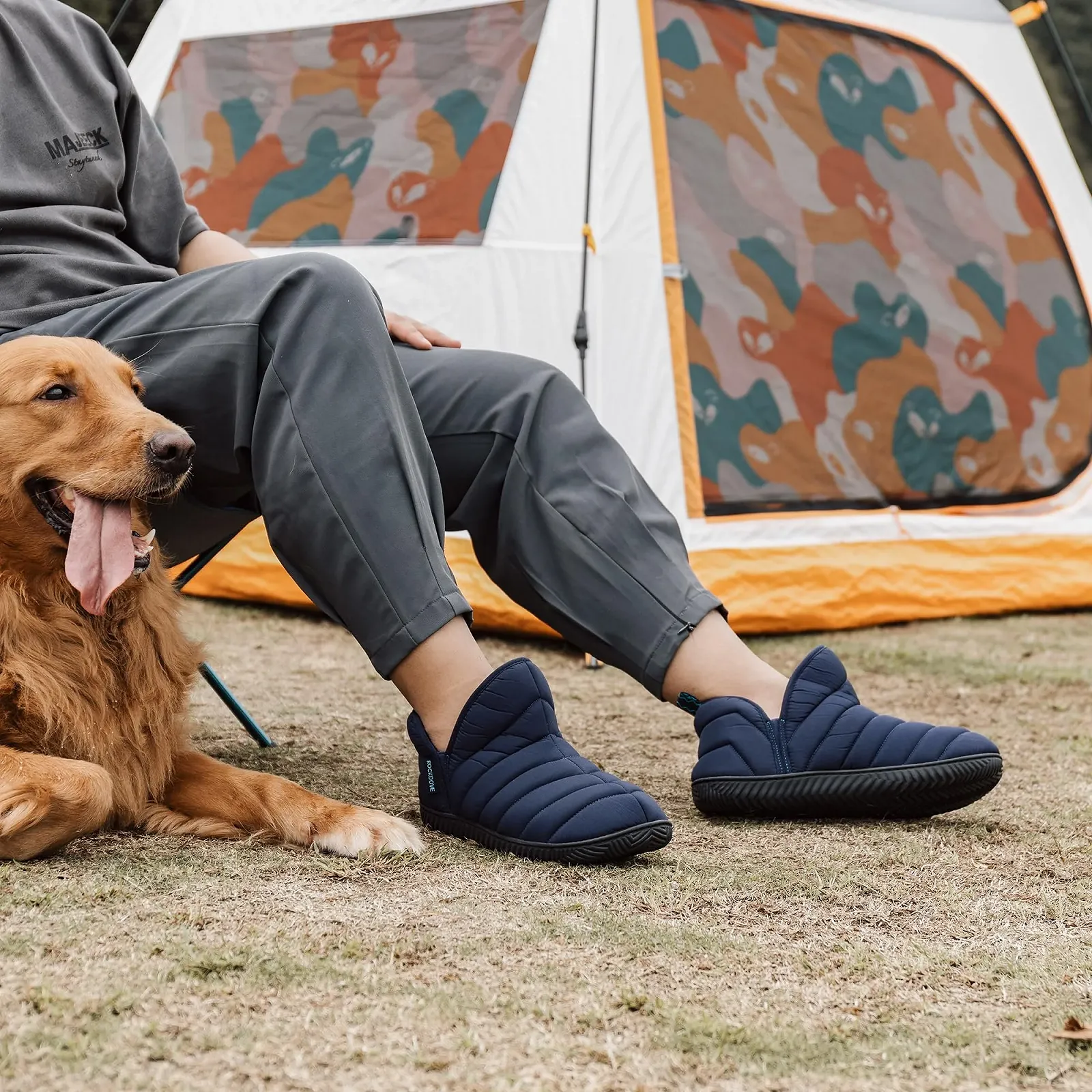 Чоловічі Капці-Чоботи RockDove Alpinz Puffer, фото №2 Чоловічі Капці-Чоботи RockDove Alpinz Puffer, фото №2