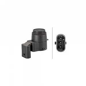 Датчик паркування HELLA 6PX 358 141-021 для BMW MINI, зовнішній, з обох сторін - Фото 1