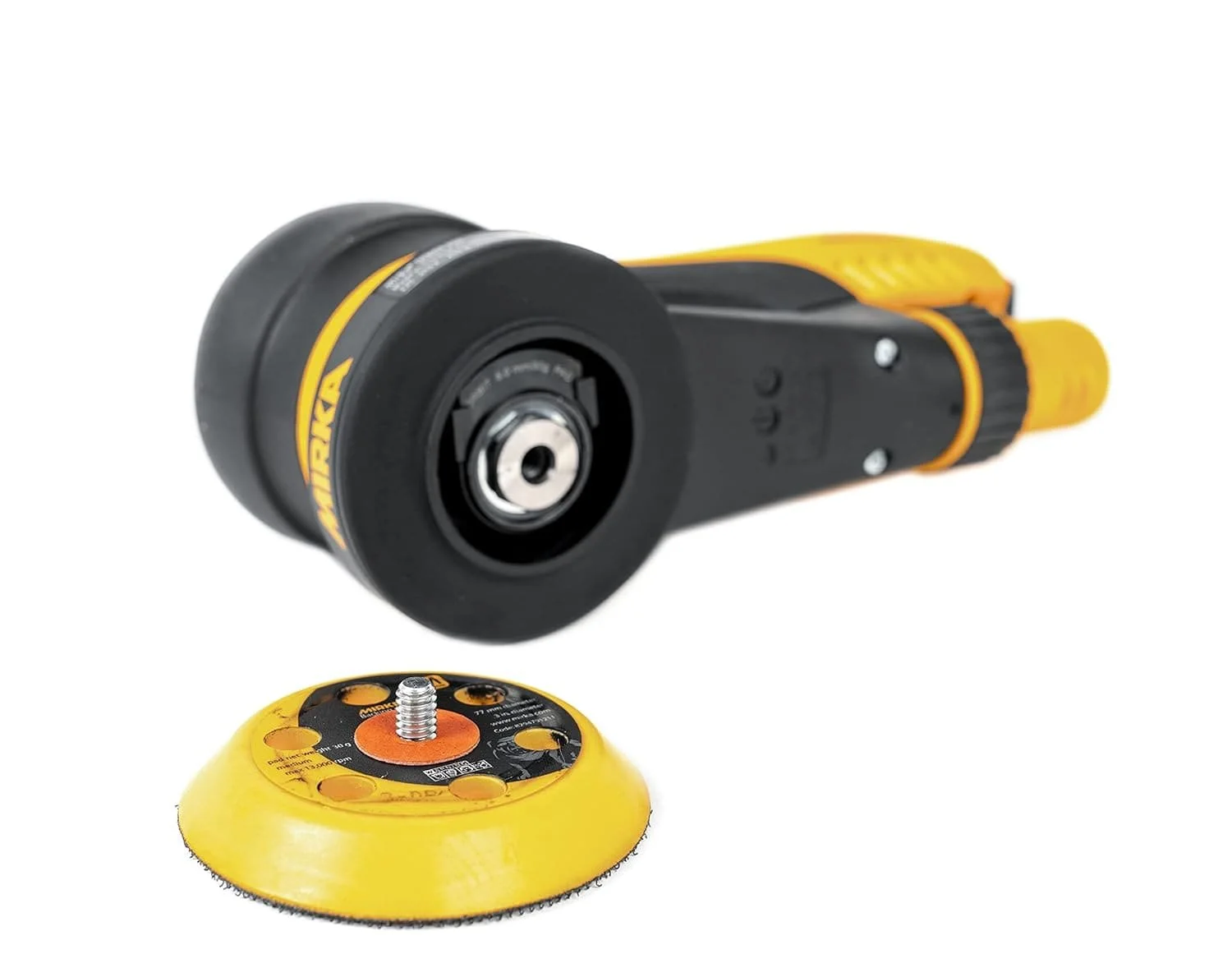 Ексцентрикова шліфувальна машина Mirka DEROS 325CV Жовтий, фото №4