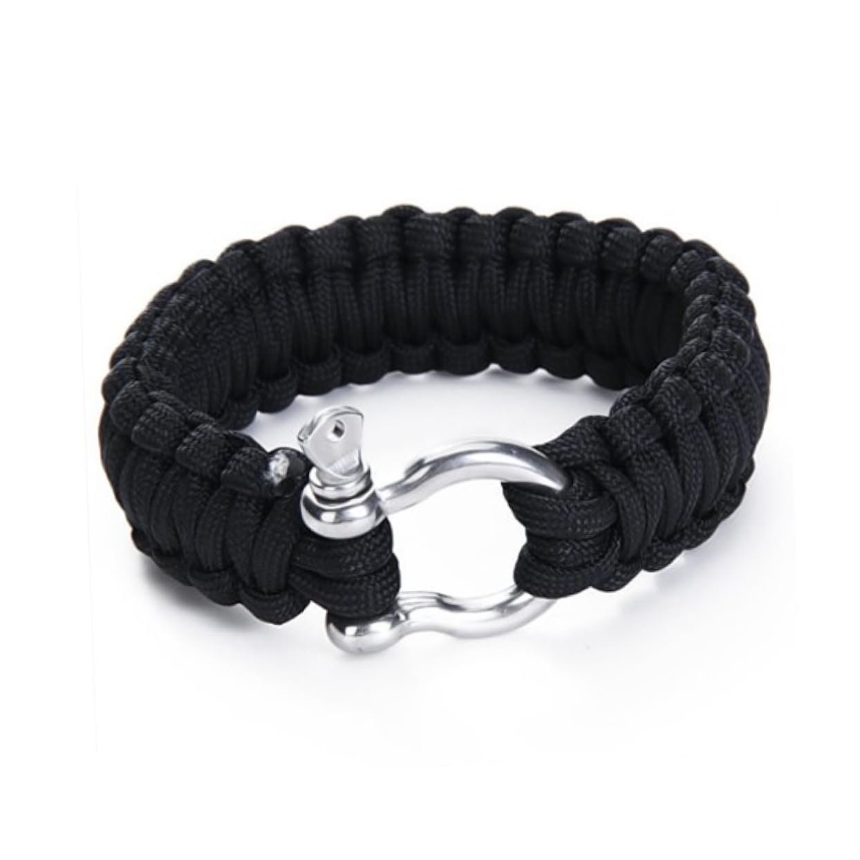 Браслет Yardwe Paracord стальная скоба, фото №4