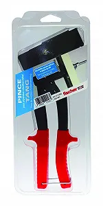 Плоскогубцы Fischer HM-Z Черный и Красный - Фото 1