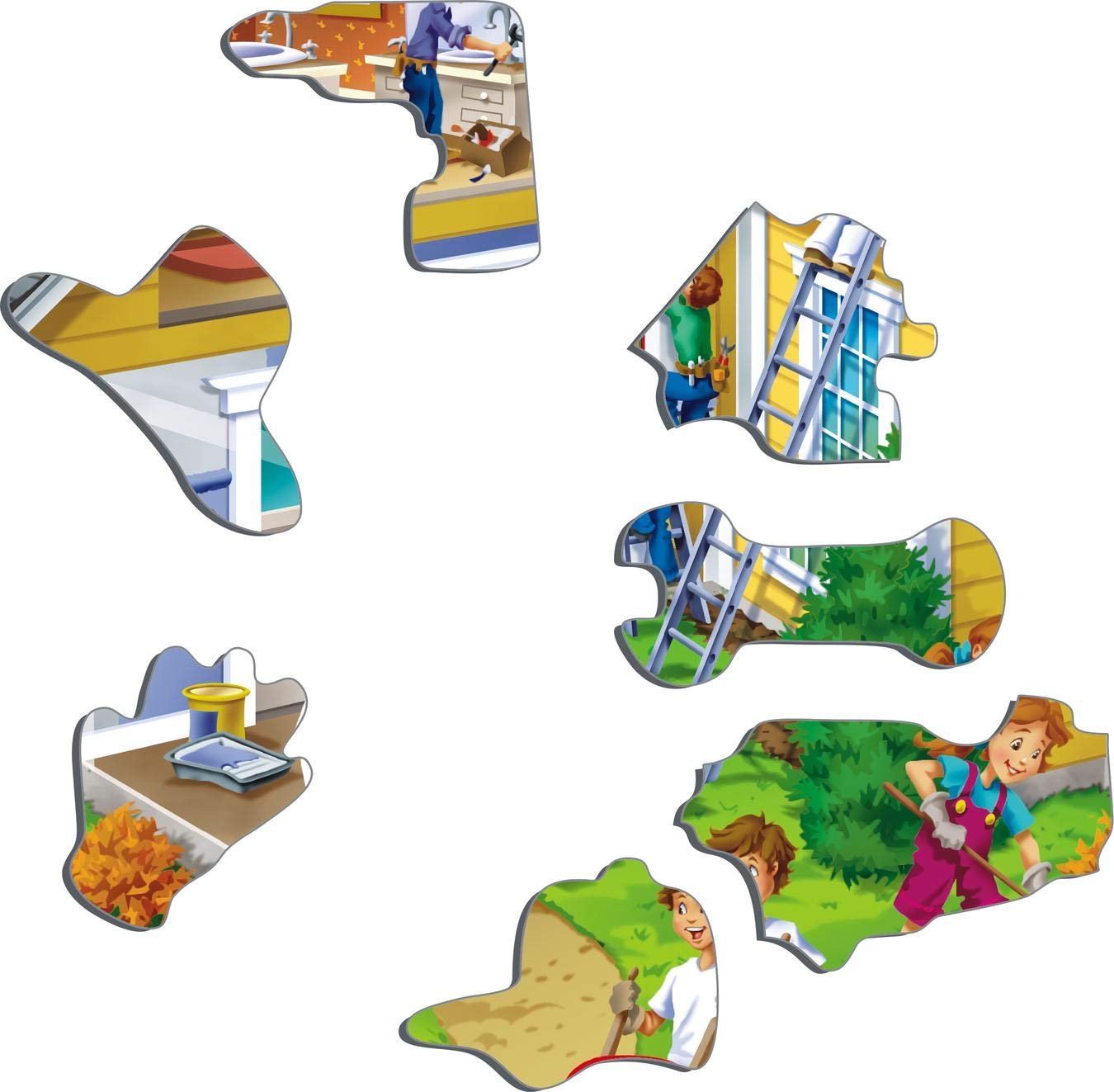 Пазл Larsen House 62 деталі Frame Jigsaw Puzzle, фото №7 Пазл Larsen House 62 деталі Frame Jigsaw Puzzle, фото №7