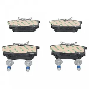 Комплект гальмівних колодок, дискове гальмо ATE Ceramic 13.0470-2860.2 для SEAT SKODA VAG synthetic.ua - Фото 1