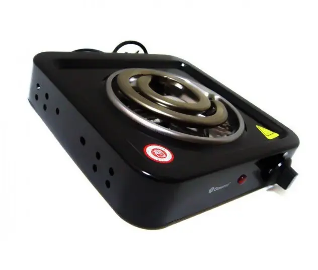 Электроплита Domotec MS-5531 плита электрическая настольная Домотек с широкой спиралью 1000 Вт, фото №5