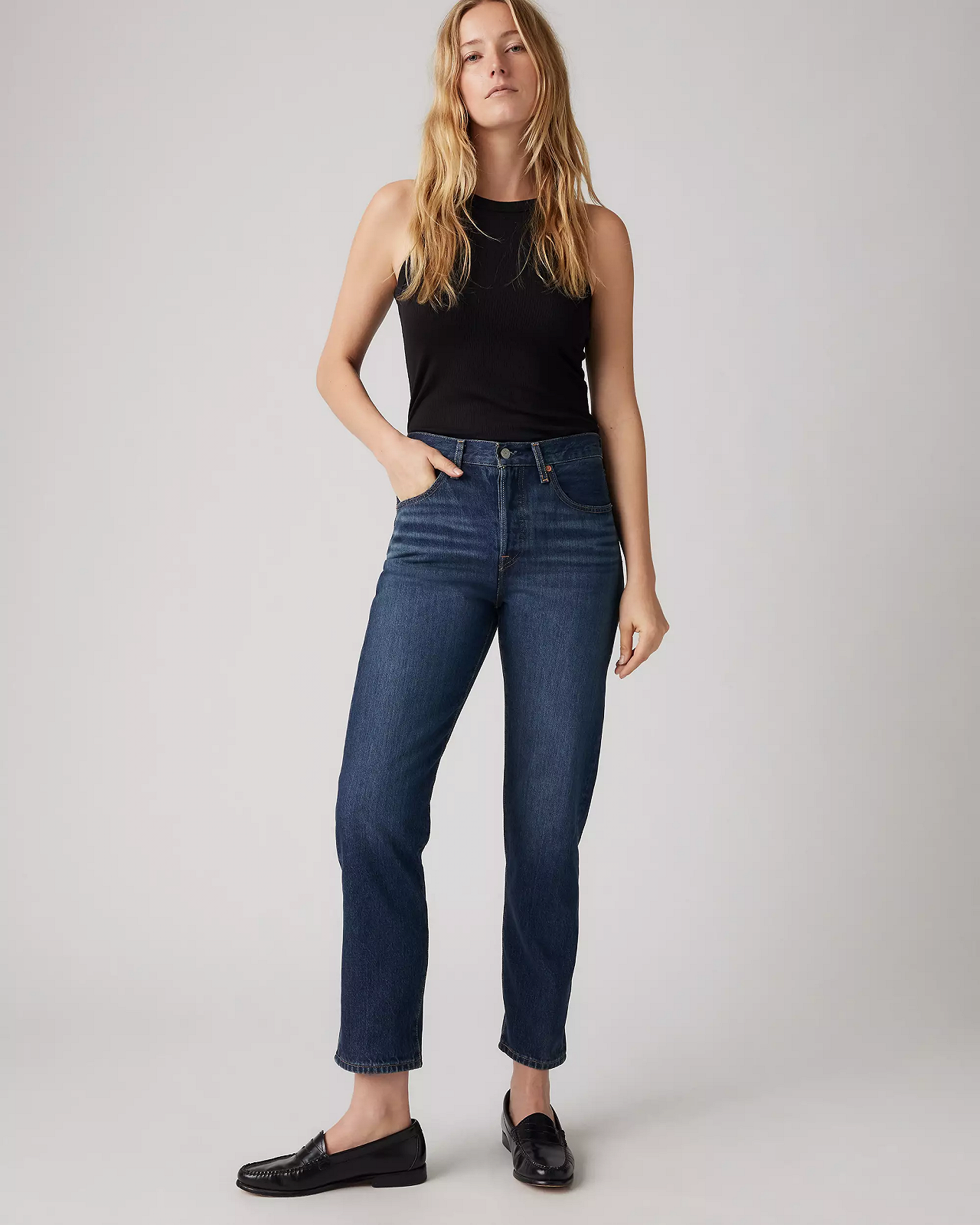 Женские джинсы Levis - 501 Crop Up We Go No Dx - Womens - 25, фото №1