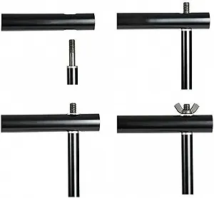 Система кріплення фону Emart / 3х3.6 м / Алюмінієвий сплав / Навантаження до 15.9 кг synthetic.ua - Фото 1