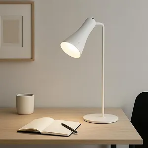 Настільна лампа MeLiTec MeLiMag USB із затискачем димована Біла - Фото 1