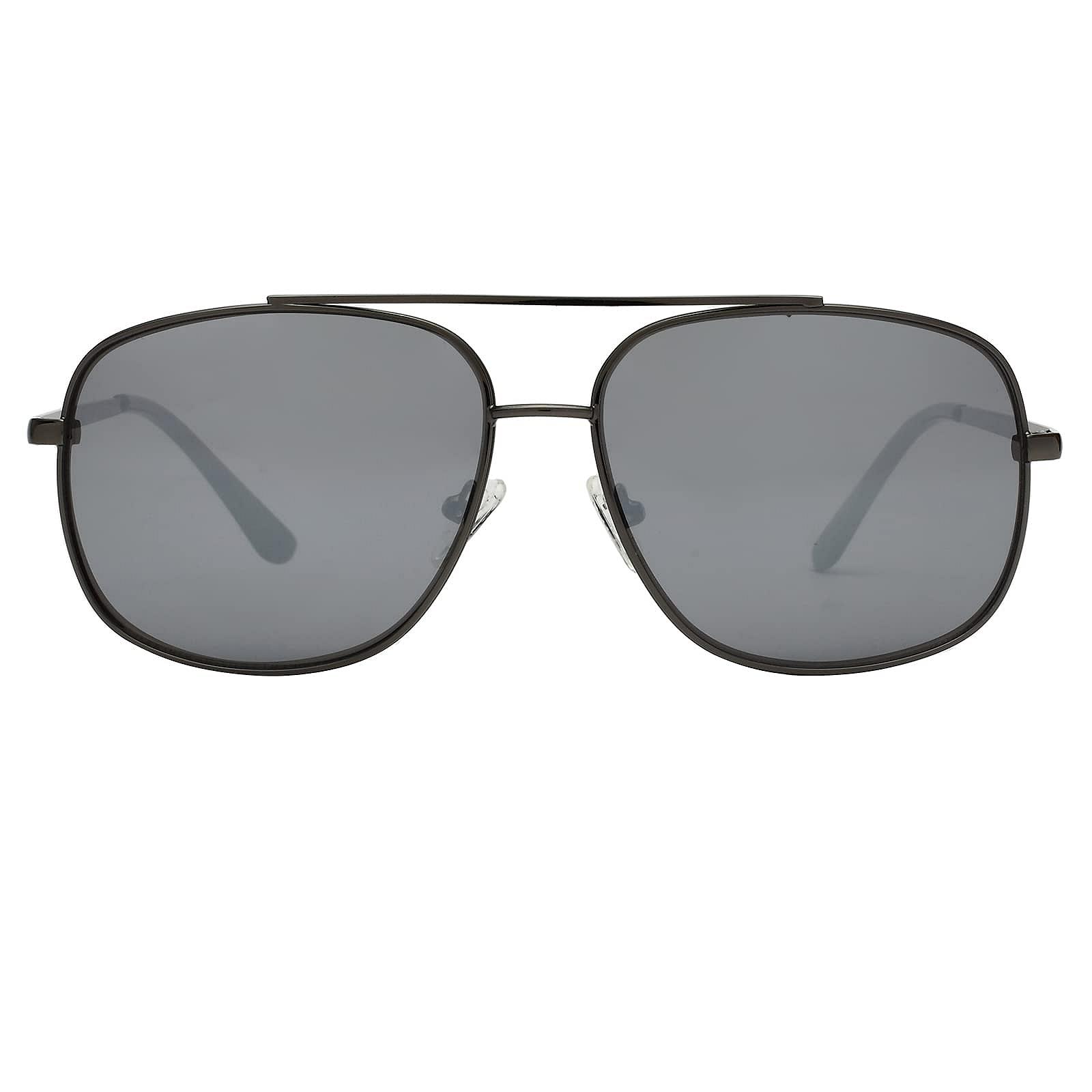 Сонцезахисні окуляри GUESS GF0207 60 Gunmetal, сріблясті, фото №2