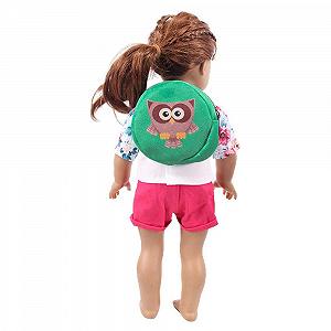 Рюкзак Uteruik Mini Zipper Doll Bag для кукол 46 см (#B) synthetic.ua - Фото 1
