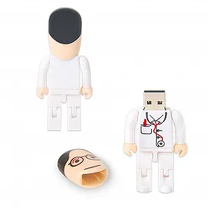 USB-флеш-накопичувач Cartoon Doctor 64 ГБ USB 2.0 Білий ціна на synthetic.ua - Фото 1 USB-флеш-накопичувач Cartoon Doctor 64 ГБ USB 2.0 Білий synthetic.ua - Фото 1