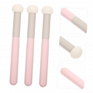 Набор DOITOOL Make-Up Кисти Консилер Кисть Губка Розовый Губка-основа Мини Ручная Кисть Латексная Губка Белый Для детей synthetic.ua - Фото 1