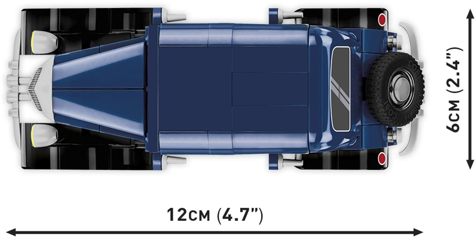 Конструктор Juminox 1934 Citroen Traction 7A + коврик для мыши, фото №6