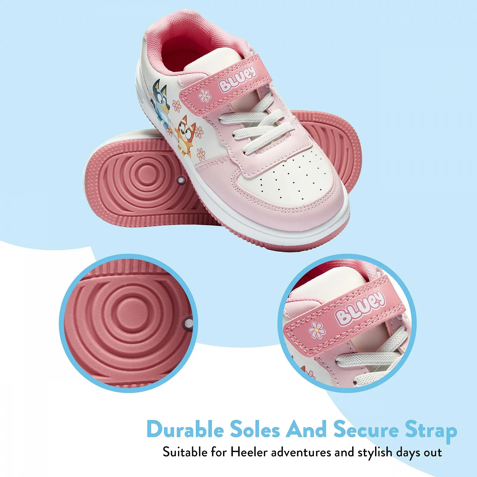 Кроссовки Bingo BlueY для девочек, милые кроссовки, официальный мерч, фото №4 Кроссовки Bingo BlueY для девочек, милые кроссовки, официальный мерч, фото №4