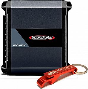 Усилитель звука Soundigital EVO 4.0 400.4 Black - Фото 1