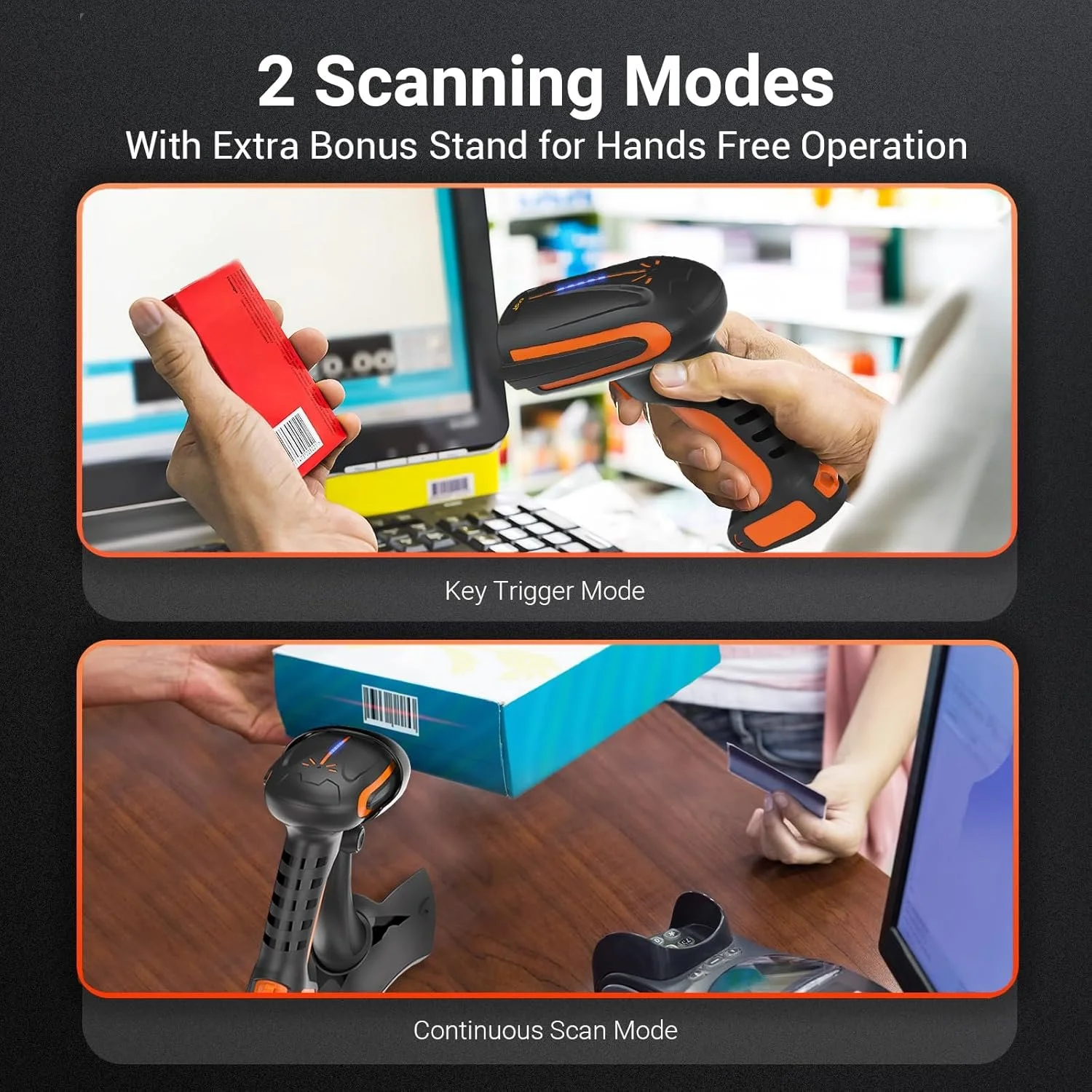 Сканер Tera Pro 8100 Чорний-помаранчевий, фото №5