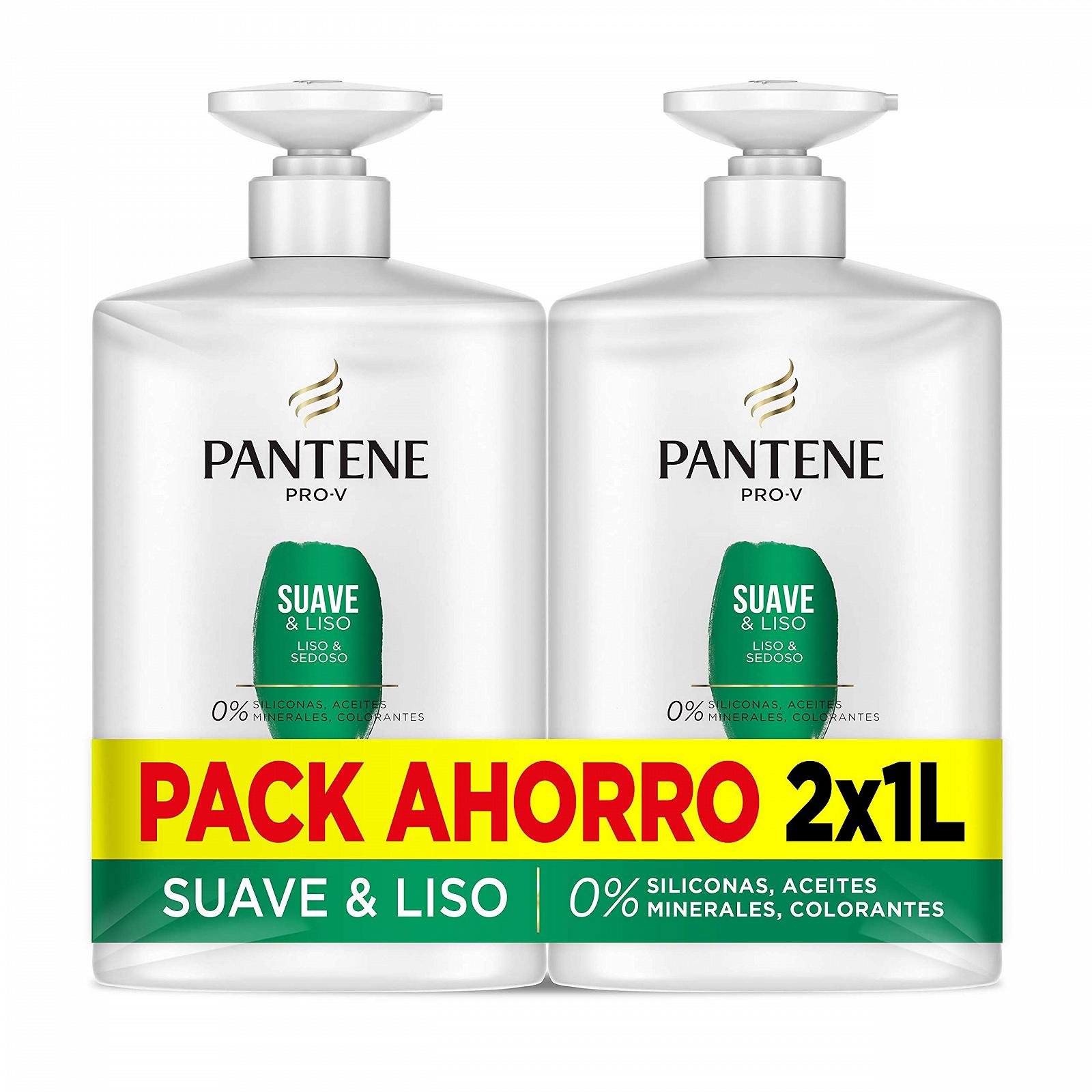 Шампунь Pantene Nutri Pro-V для вьющихся и непослушных волос, формула Pro-V + антиоксиданты, 2 x 1000 мл, фото №1