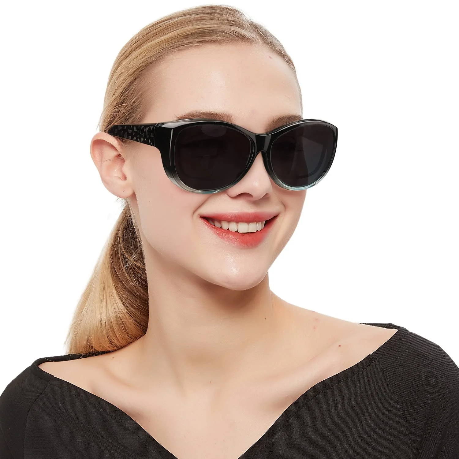 Насадки-окуляри сонцезахисні SIPHEW кліп-он поляризовані Жіночі/Чоловічі, фото №2