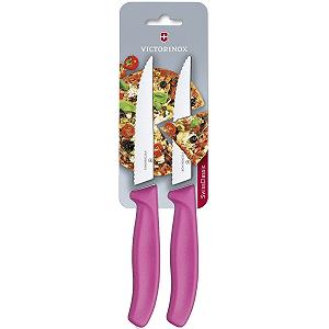 Ніж для стейка та піци Victorinox Swiss Classic, рожевий - Фото 1