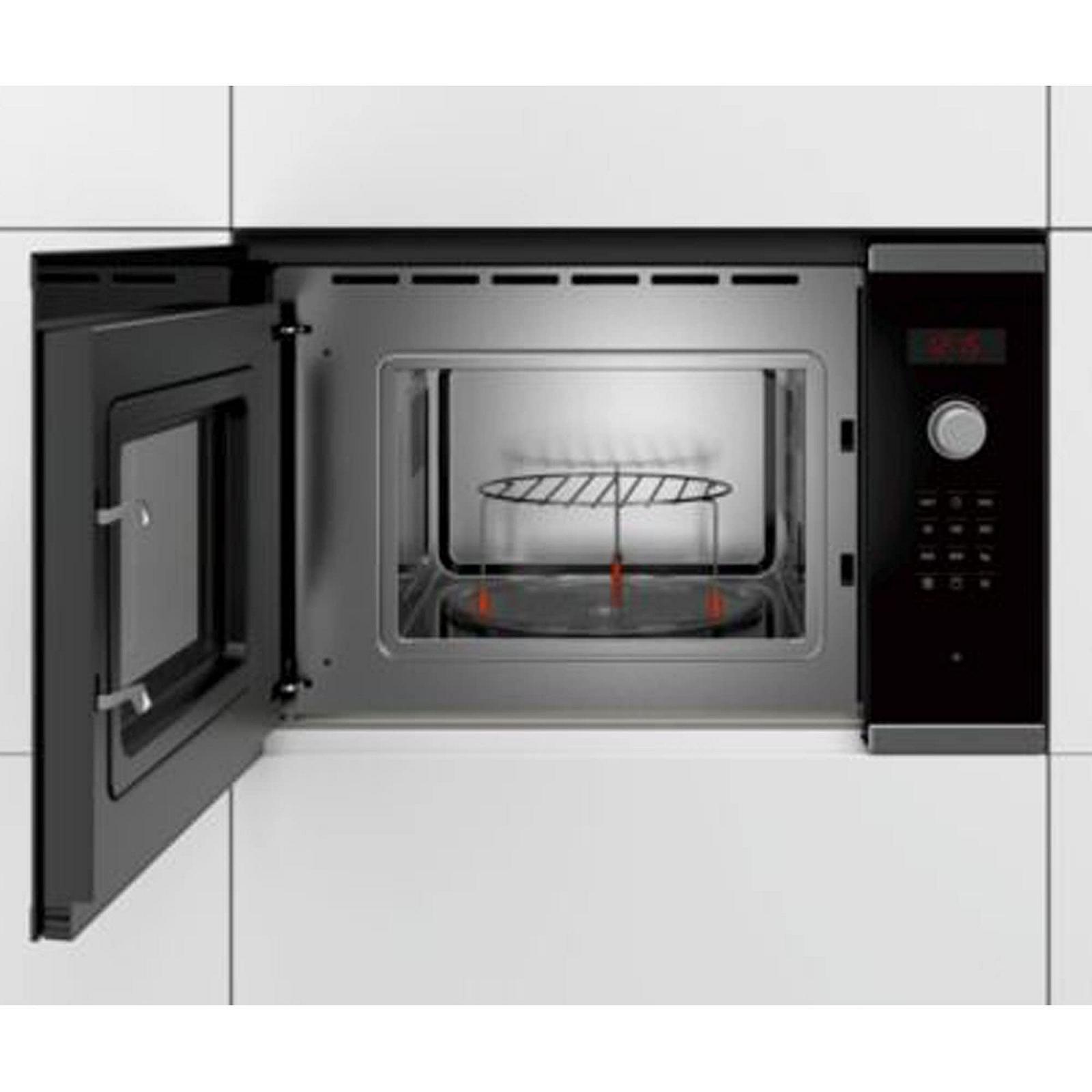 Вбудована мікрохвильова піч Bosch Bel523MS0 20 л 800 Вт Чорна, Нержавіюча сталь, фото №3 Вбудована мікрохвильова піч Bosch Bel523MS0 20 л 800 Вт Чорна, Нержавіюча сталь, фото №3