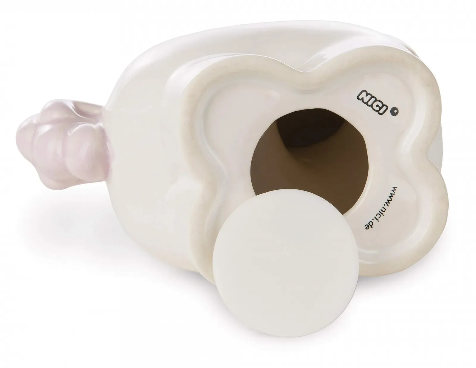 Копилка NICI 44308 Доломитовая Лама 16 x 7.5 x 15 см Розовая, фото №2