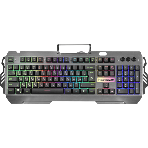 Клавиатура Defender Renegade GK-640DL RU RGB 45640, фото №1