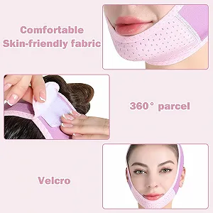 Маска V-образная многоразовая для лица V-Shape Поддерживающая для подтяжки контура лица synthetic.ua - Фото 1