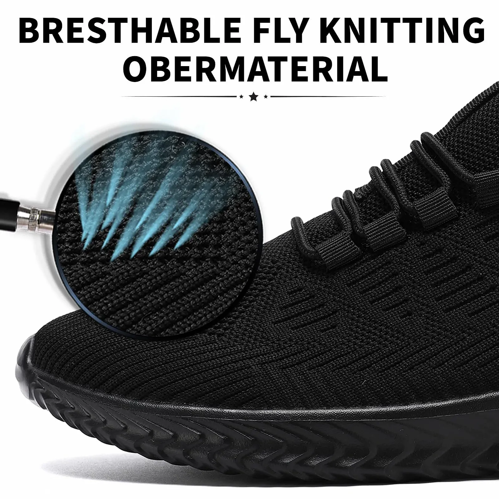 Чоловічі Кросівки QIJGS Спортивні Легкі Дихаючі, фото №2