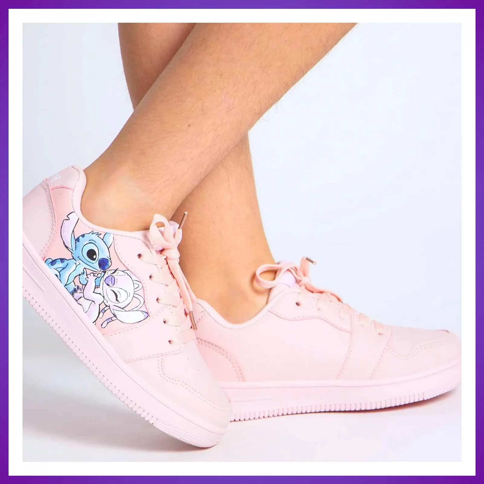 Кроссовки Disney Stitch & Angel для девочек Stitch & Angel Размер UK 11 до 4, фото №2