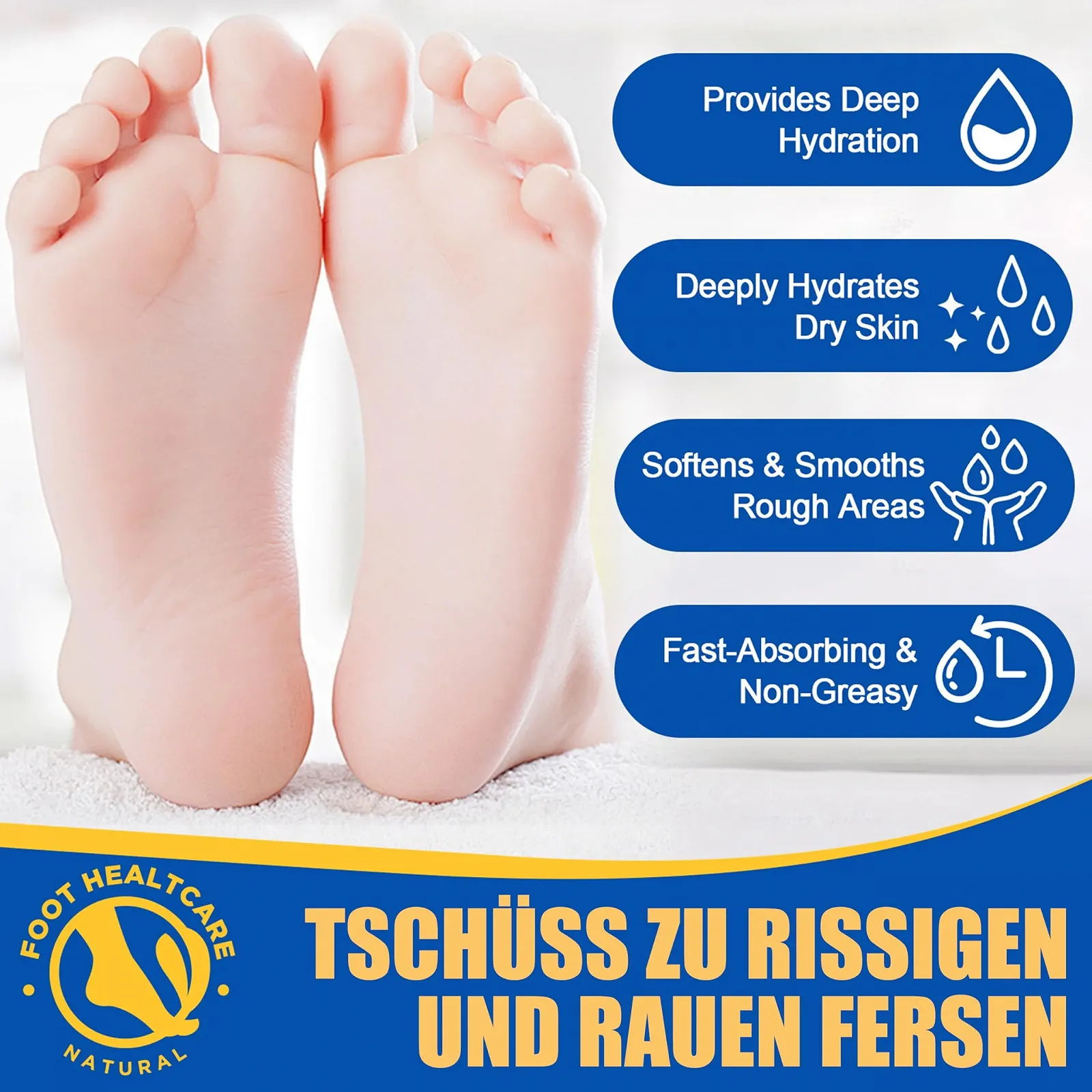 Набор для ухода за ногами: Крем с мочевиной 60% 200 мл и масло для ногтей с алоэ вера, фото №8