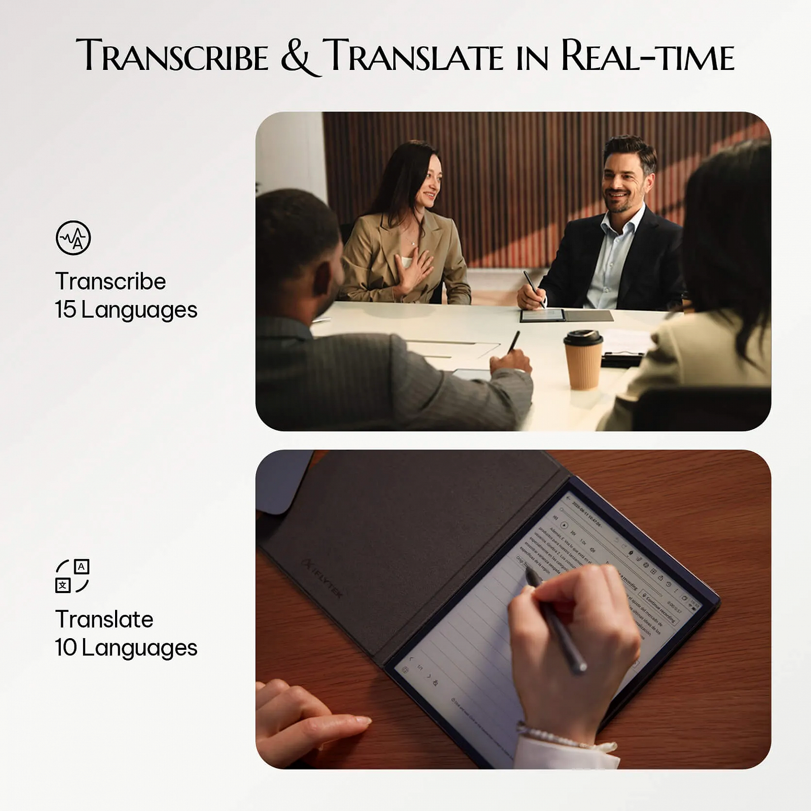 Електронна книга 8.2" iFLYTEK AINOTE Air 2 / 32ГБ / Android 11 / Wi-Fi / Bluetooth / Сенсорний E-Ink екран (1440 x 1920) / Налаштовувана яскравість / Динамік / Сірий, фото №5 Електронна книга 8.2" iFLYTEK AINOTE Air 2 / 32ГБ / Android 11 / Wi-Fi / Bluetooth / Сенсорний E-Ink екран (1440 x 1920) / Налаштовувана яскравість / Динамік / Сірий, фото №5