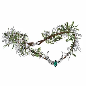 Вінок Ельфа Срібний Місяць MOSTORY для жінок - Фото 1