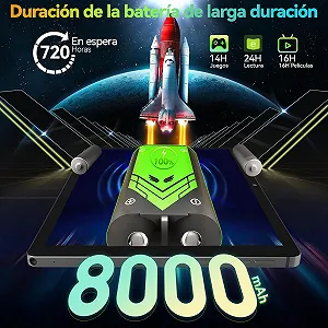 Планшет 10.1" Full HD Kinstone KST102SA 8/128Gb 4G 2-SIM 8 ядер Android 12 8000 mAh Черный/Серебряный synthetic.ua - Фото 1